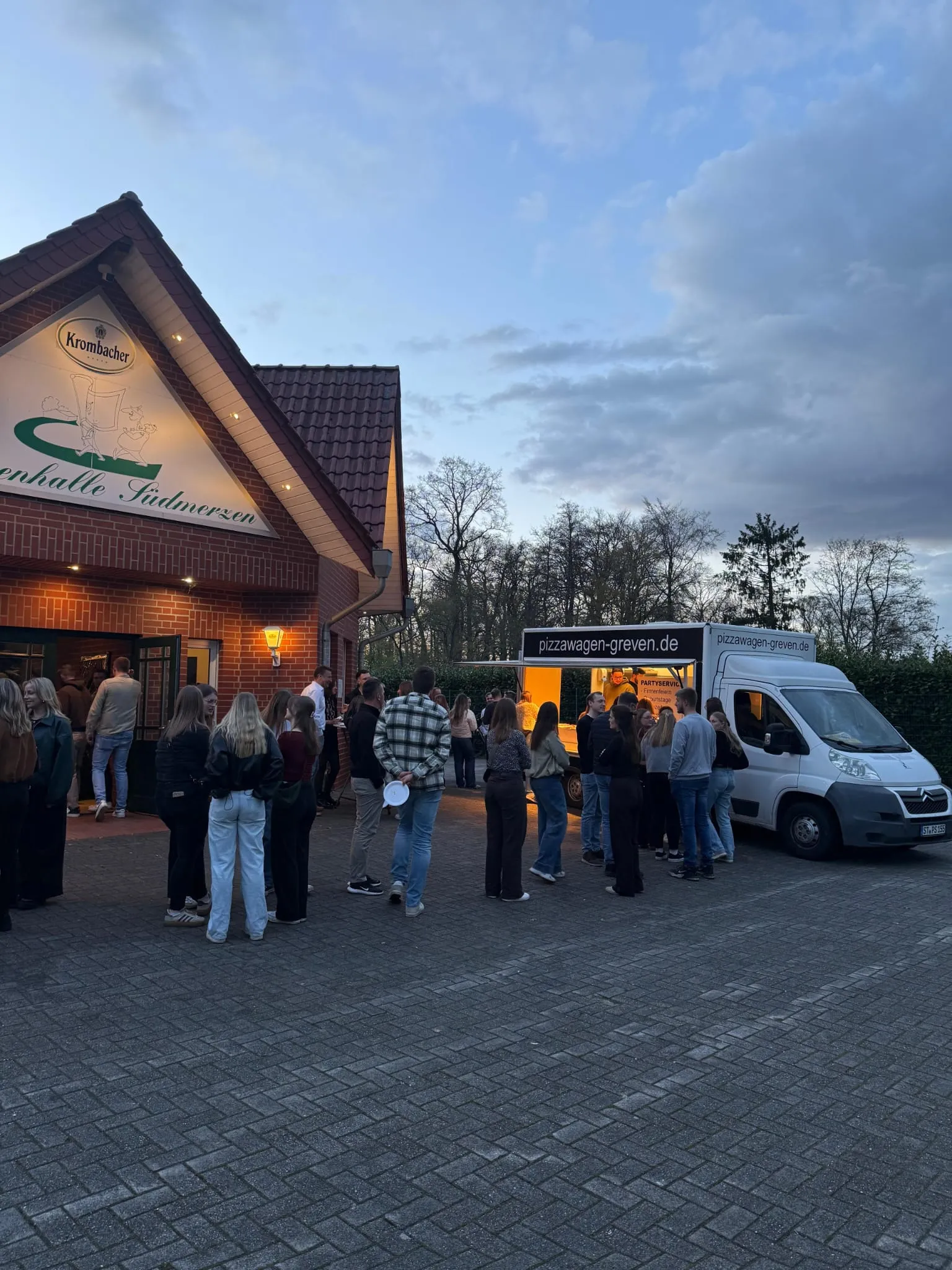 Auszug einer gebuchten Veranstaltung von Pizzawagen (Bild: 60568.webp)