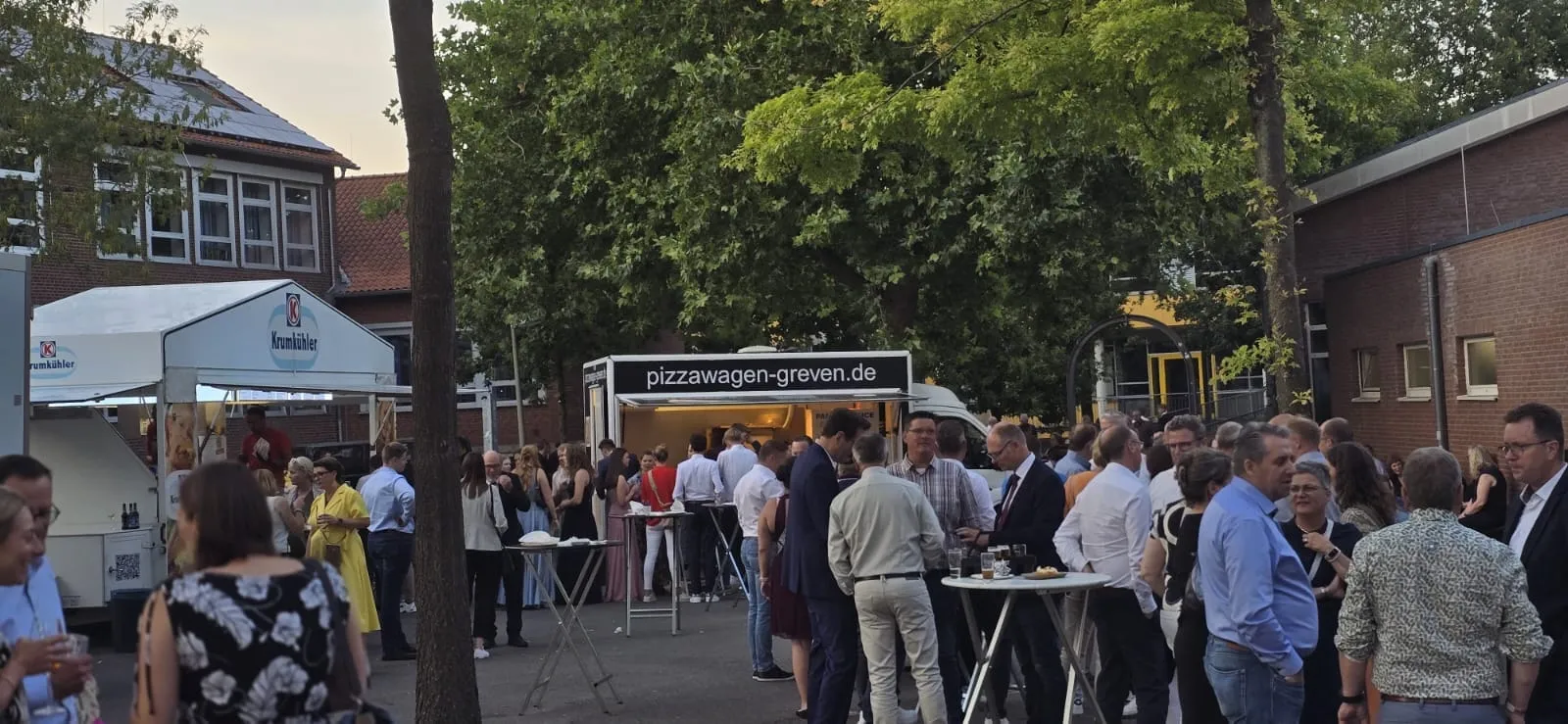 Auszug einer gebuchten Veranstaltung von Pizzawagen (Bild: 72796.webp)