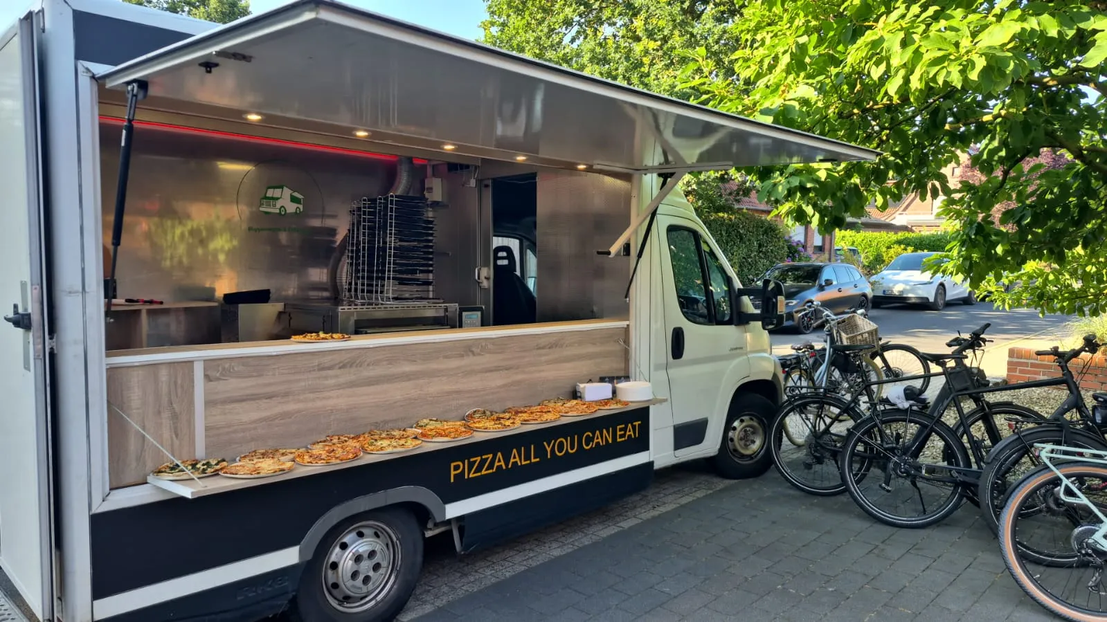 Auszug einer gebuchten Veranstaltung von Pizzawagen (Bild: 90665.webp)