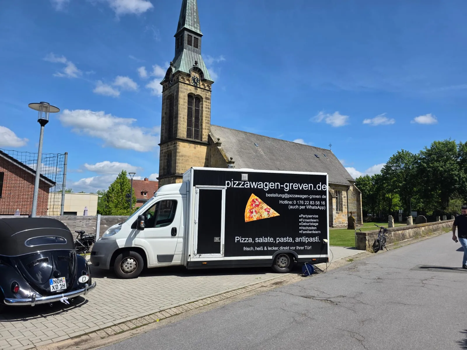 Auszug einer gebuchten Veranstaltung von Pizzawagen (Bild: 9943.webp)